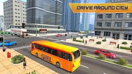 Highway Coach Bus Driving: City Bus 2018 screenshot 5