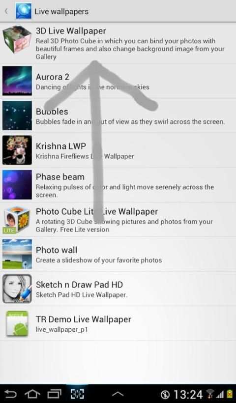 3D Photo Cube Live Wallpaper स्क्रीनशॉट 2