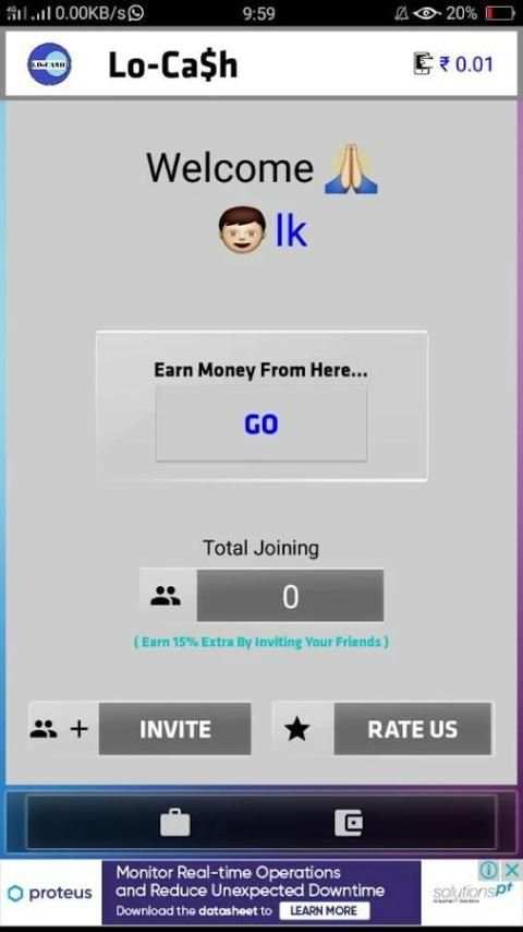 Locash - Daily online earning screenshot 2