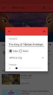 Japps Tube Movie Player screenshot 1