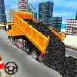 New City Road Construction 3D Simulation