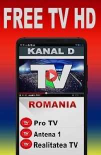 TV Romania : Live Programs Free TV Sat Guide screenshot 1