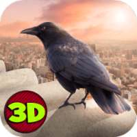 City Bird Crow Simulator 3D logo