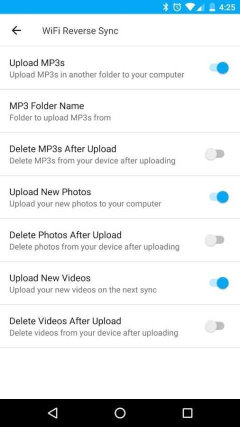 iSyncr : iTunes to Android स्क्रीनशॉट 8