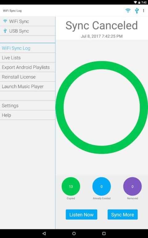 iSyncr : iTunes to Android स्क्रीनशॉट 15