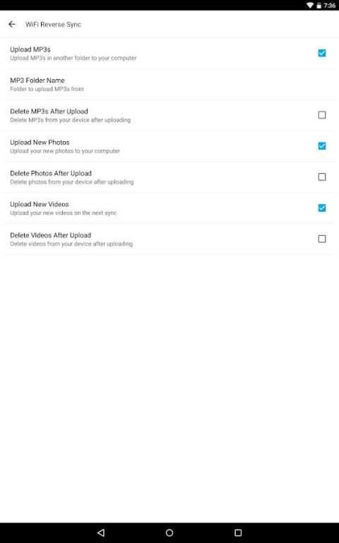 iSyncr : iTunes to Android स्क्रीनशॉट 14