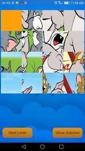 Puzzle Game with Tom and Jerry screenshot 2