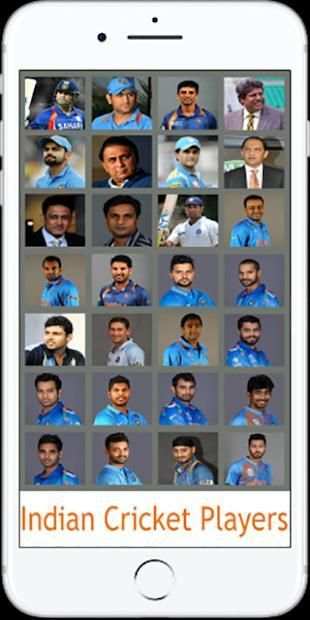 Indian Cricket Players screenshot 13