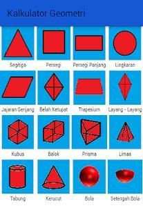 Kalkulator Geometri скриншот 3