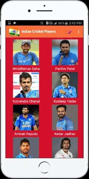 Indian Cricket Players screenshot 11