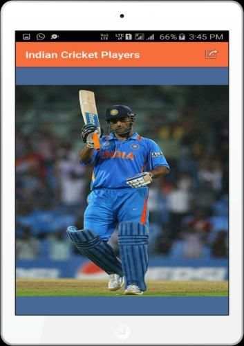 Indian Cricket Players screenshot 1