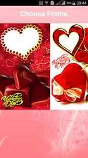 Valentine Frames 1 تصوير الشاشة