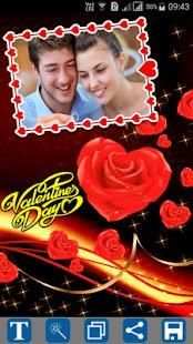 Valentine Frames 4 تصوير الشاشة