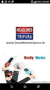 Headlines Tripura News Official screenshot 5