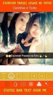 Insta Square Texto Sobre Foto Carinhas e Desfoques screenshot 6