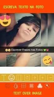 Insta Square Texto Sobre Foto Carinhas e Desfoques screenshot 1