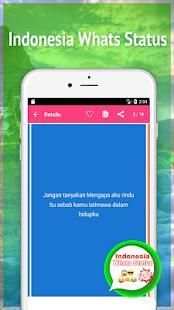 Indonesia Whats Status App screenshot 4