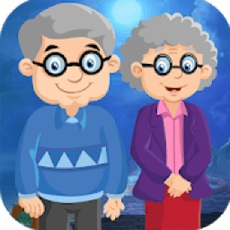 Best Escape Games 55 - Old Couple Escape Game icon