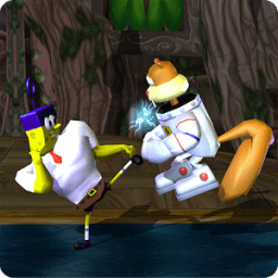 ikon Master Spongebob Kungfu Fight Kombat