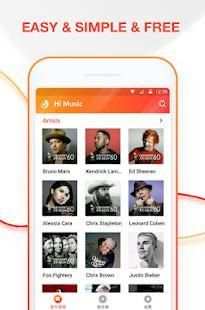 Hi Music - Free Music Player & YouTube Music screenshot 1