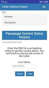 Indian Railways Train Status (NTES) screenshot 4
