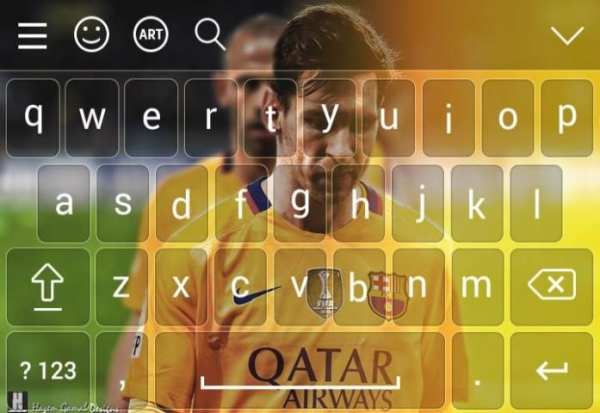 Keyboard For Fc Barcelona 2018 screenshot 6