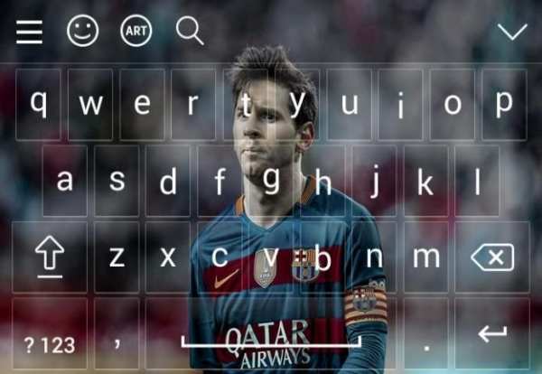 Keyboard For Fc Barcelona 2018 screenshot 1