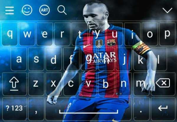 Keyboard For Fc Barcelona 2018 screenshot 2