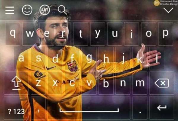 Keyboard For Fc Barcelona 2018 screenshot 4