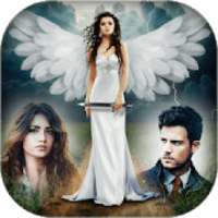 Angel Dual Photo Frames - Angel Frame on 9Apps