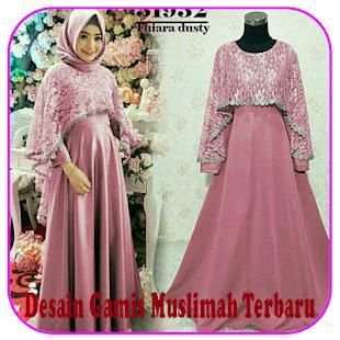 Desain Gamis Muslimah Terbaru screenshot 6