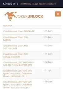 Unlock iOS Devices by Joker स्क्रीनशॉट 4