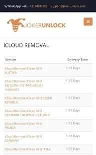 Unlock iOS Devices by Joker स्क्रीनशॉट 5