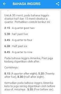 Belajar Bahasa Inggris Dasar Praktis screenshot 1
