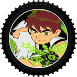 Ben Alien 10 Motorcycle rider आइकन