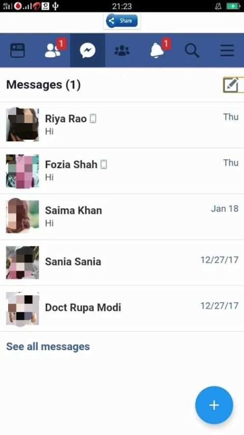 Facebook With Messenger स्क्रीनशॉट 6