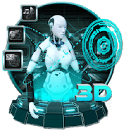 3d Android Robot icon