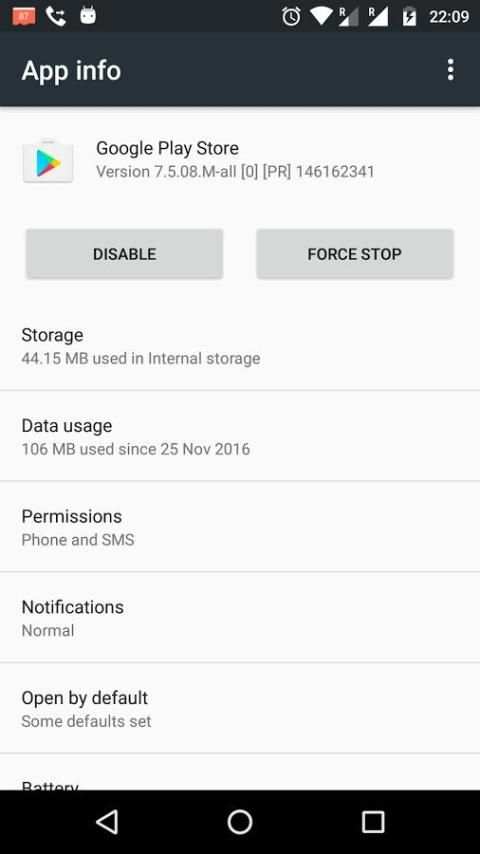 Play Services & Play store Information स्क्रीनशॉट 2