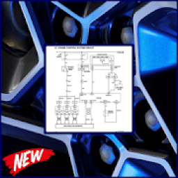 Circuit Diagram Mobil icon
