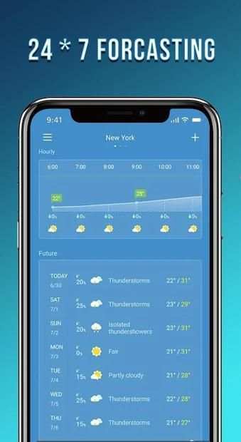Weather Live -Daily Weather & Forecast Report screenshot 4