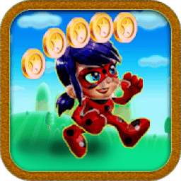 ikon Super Ladybug Run - Adventure world