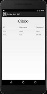 WiFi Router Passwords 2018 screenshot 3