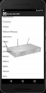 WiFi Router Passwords 2018 screenshot 2