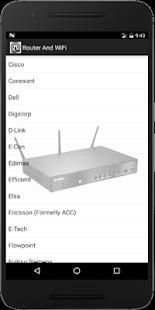 WiFi Router Passwords 2018 screenshot 4