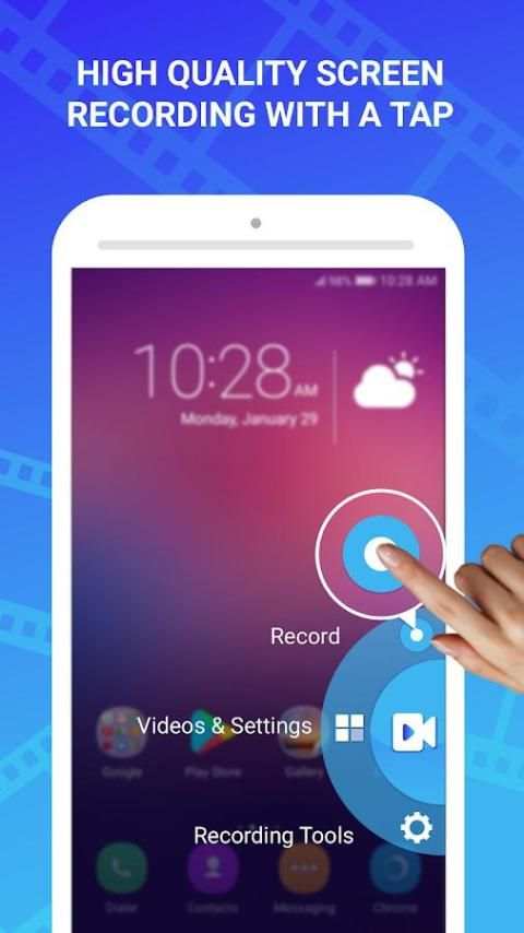 Screen recorder and facecam screenshot 1