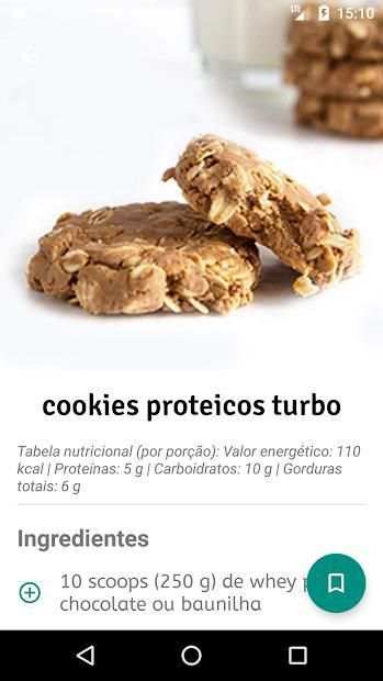 Receitas com Whey Protein em Português screenshot 1