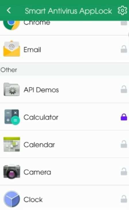 Smart Antivirus AppLock screenshot 1