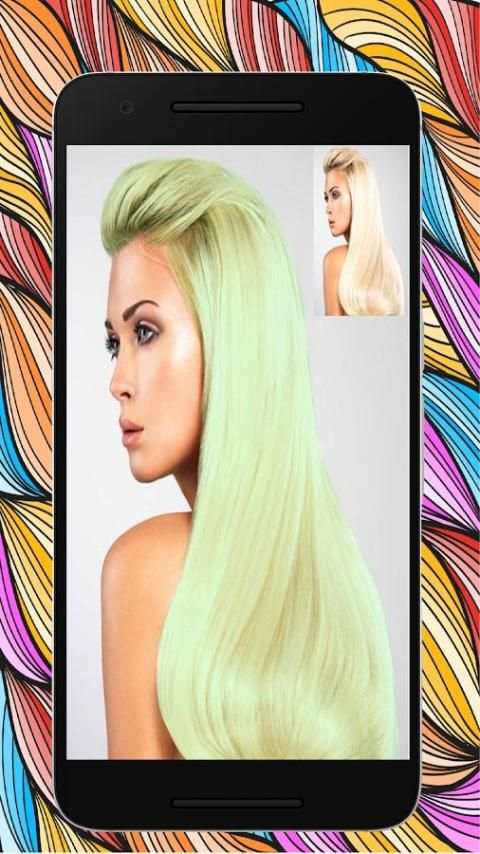 Hair Color Changer - Styles Salon & Recolor screenshot 3