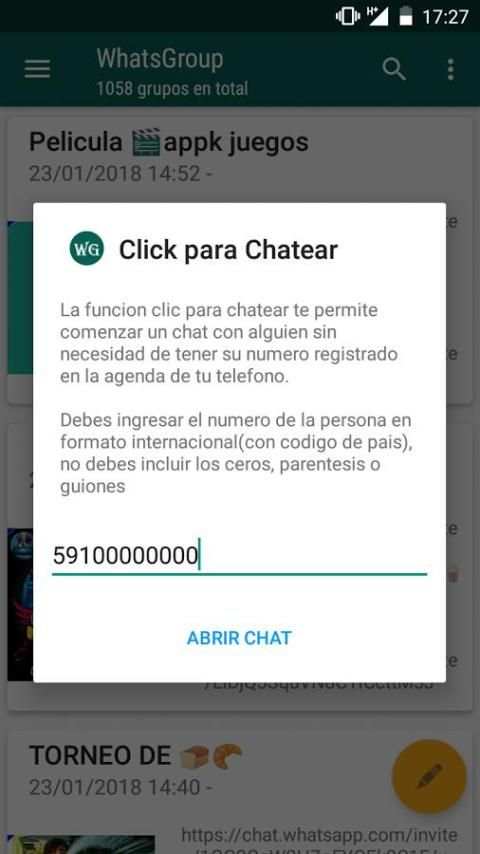 WhatsGroup screenshot 1