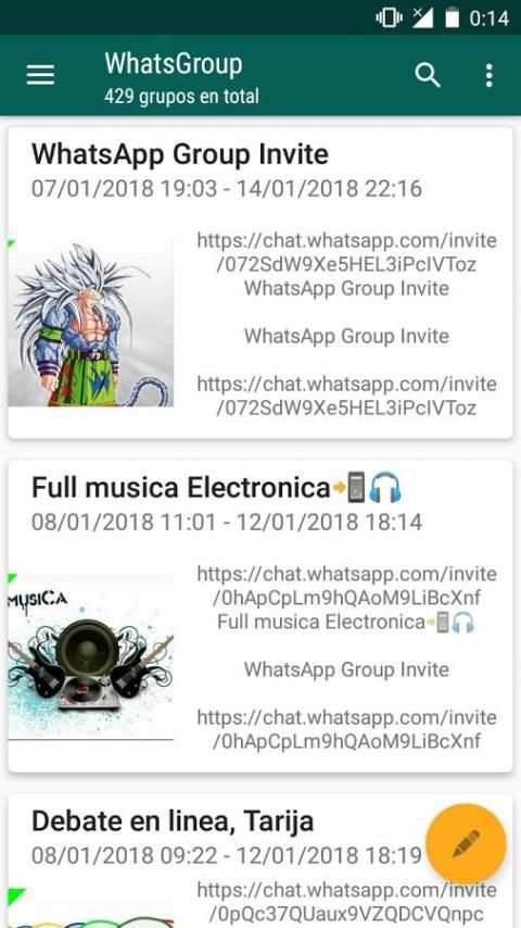WhatsGroup screenshot 2
